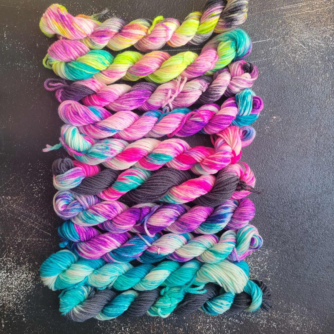 Auroras Set of 10 Neon Bright Colorways