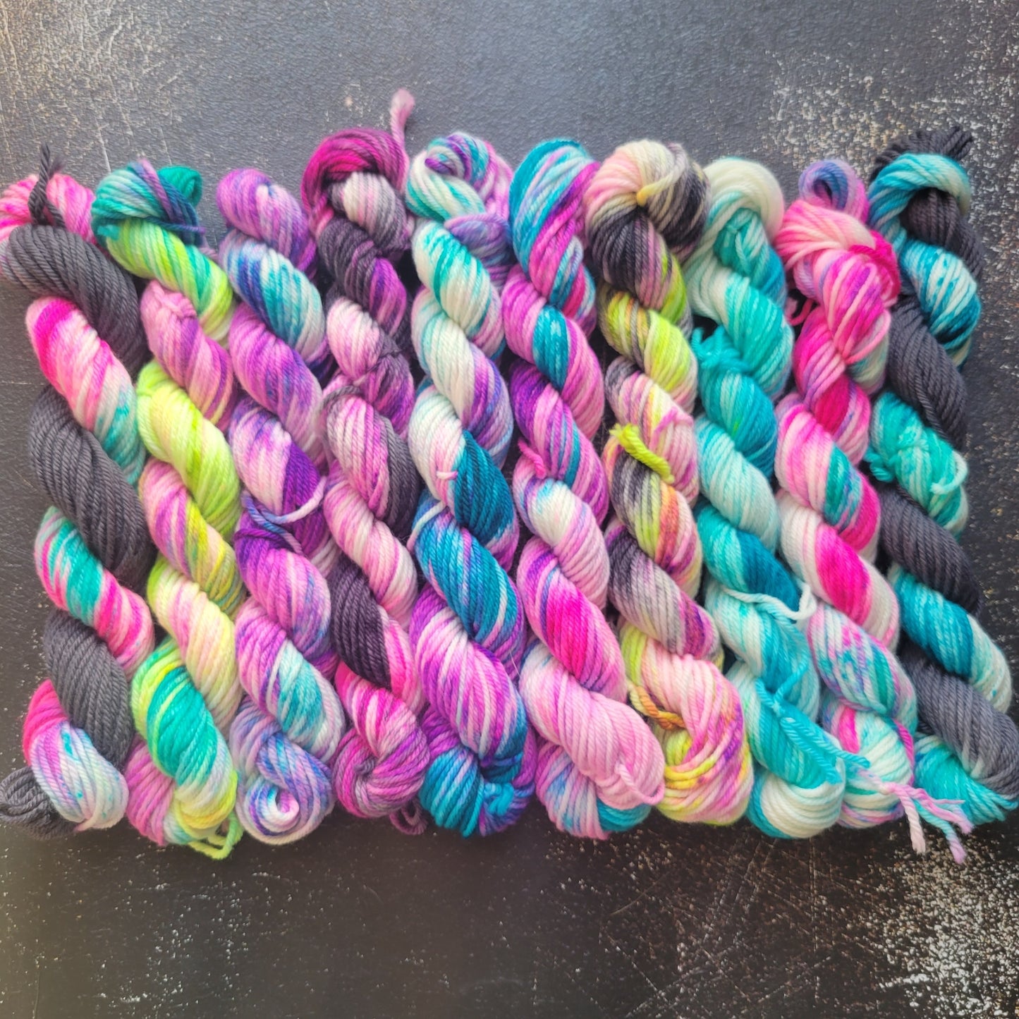 Auroras Set of 10 Neon Bright Colorways