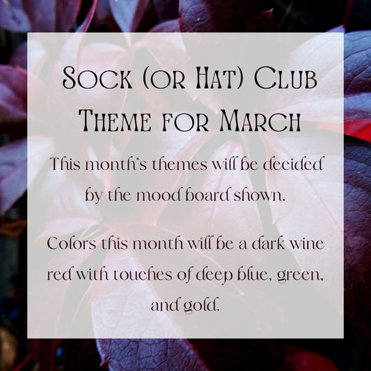 Mystery Sock (or Hat) Club Subscription
