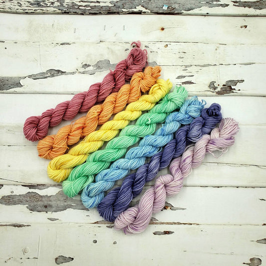 Pastel Rainbow Set of Seven